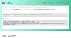 Desktop Screenshot of deckswap.com